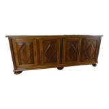 Solid walnut sideboard