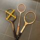 Lot de 3 raquettes de tennis vintage