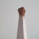 Cubist ceramic pitcher vase from the 1950s.