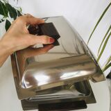 Lundtofte Denmark service set in stainless steel and rosewood