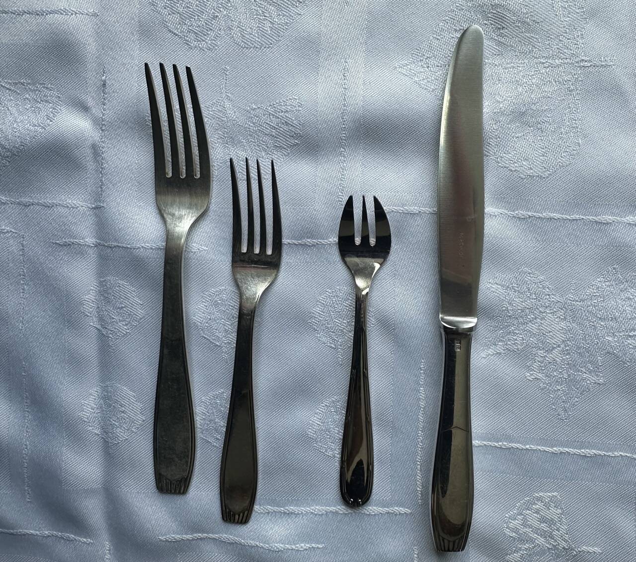 Table service 16 pieces – 4 people – Christofle / Alfénide – 1970s