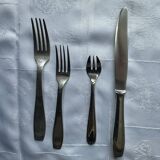 Table service 16 pieces – 4 people – Christofle / Alfénide – 1970s