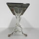 XL Garden table made in Paris, bistro table with granite top