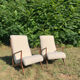 Pair of modern VK armchairs by J.Graz in caviuna, 1950s